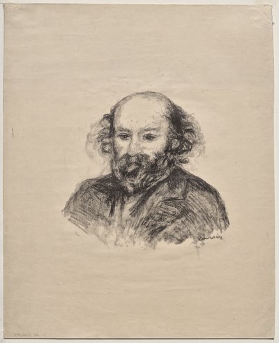 Paul Cézanne da Pierre Auguste Renoir