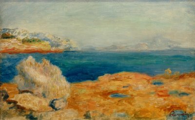 Paesaggio costiero da Pierre Auguste Renoir