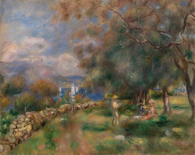 Penisola di Saint-Jean da Pierre Auguste Renoir