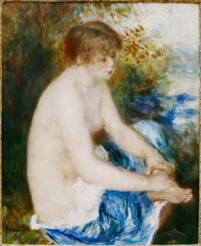 Piccolo nudo blu da Pierre Auguste Renoir