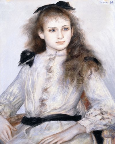 Ritratto di Madeleine Adam da Pierre Auguste Renoir