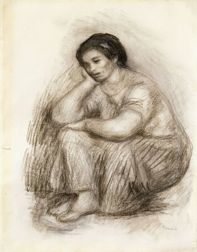 Ritratto di Gabrielle da Pierre Auguste Renoir