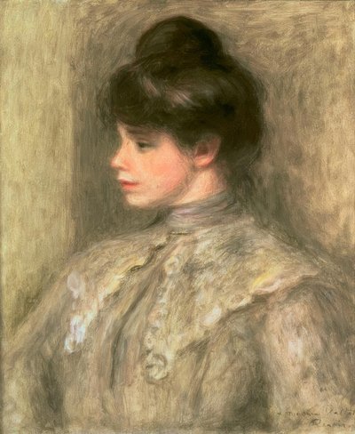 Ritratto di Madame Valtat da Pierre Auguste Renoir