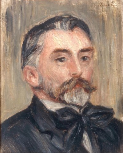 Ritratto di Stéphane Mallarmé da Pierre Auguste Renoir