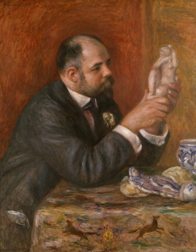 Ritratto di Ambroise Vollard 1865-1939, 1908 da Pierre Auguste Renoir