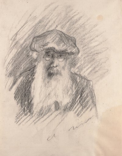 Ritratto di Camille Pissarro, c.1893-94 da Pierre Auguste Renoir