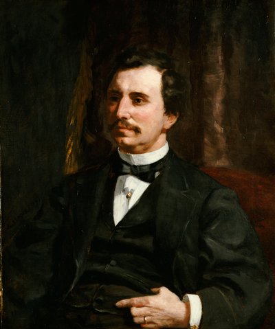Ritratto del Colonnello Barton Howard Jenks da Pierre Auguste Renoir