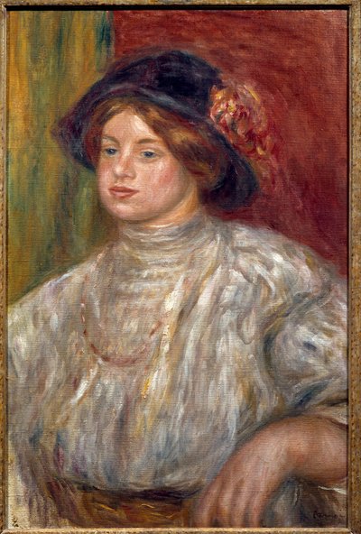 Ritratto di Gabrielle con il cappello, c.1915 da Pierre Auguste Renoir