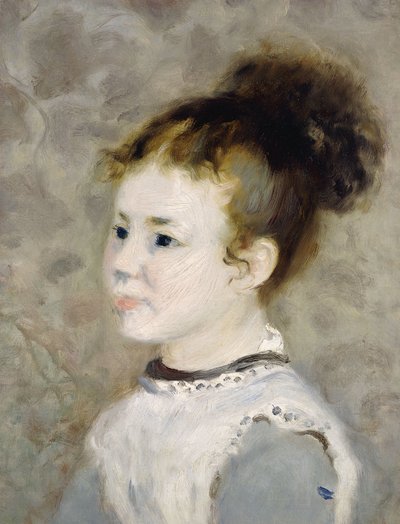 Ritratto di Jeanne Sisley, 1875 da Pierre Auguste Renoir