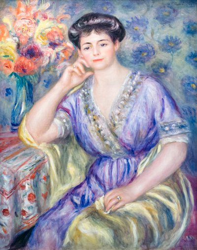 Ritratto di Madame Joseph Durand Ruel da Pierre Auguste Renoir
