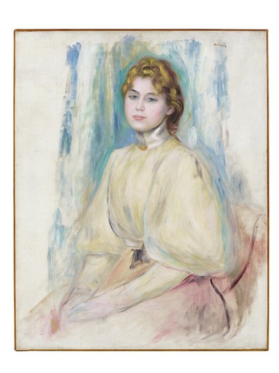Ritratto di Mademoiselle Yvonne Lerolle da Pierre Auguste Renoir