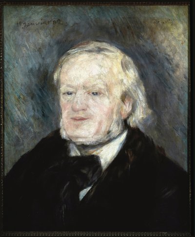 Ritratto di Richard Wagner da Pierre Auguste Renoir