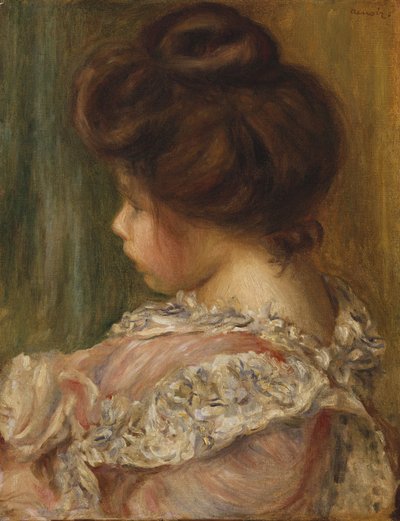 Ritratto di una giovane ragazza da Pierre Auguste Renoir