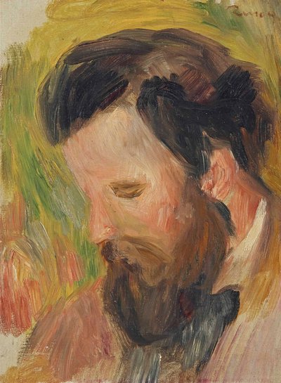 Ritratto del compositore Claude Terrasse 1867-1923, ca 1897 da Pierre Auguste Renoir