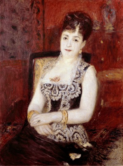 Ritratto della Contessa di Pourtales da Pierre Auguste Renoir