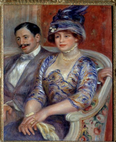 Ritratti di Monsieur e Madame Bernheim de Villers da Pierre Auguste Renoir