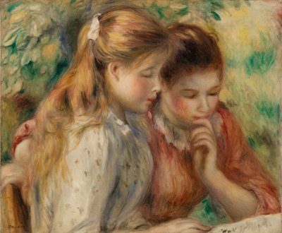 La lettura da Pierre Auguste Renoir