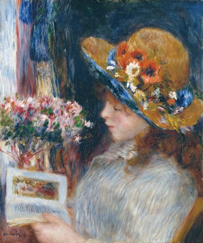 Ragazza che legge da Pierre Auguste Renoir