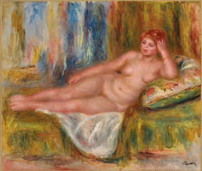 Nudo femminile reclinato da Pierre Auguste Renoir