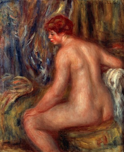 Bagnante seduto da Pierre Auguste Renoir