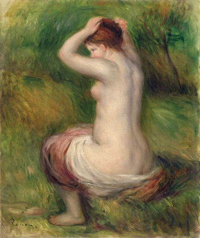Nudo seduto da Pierre Auguste Renoir