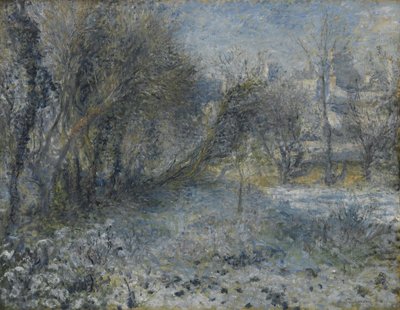 Paesaggio innevato, 1870-1875 da Pierre Auguste Renoir