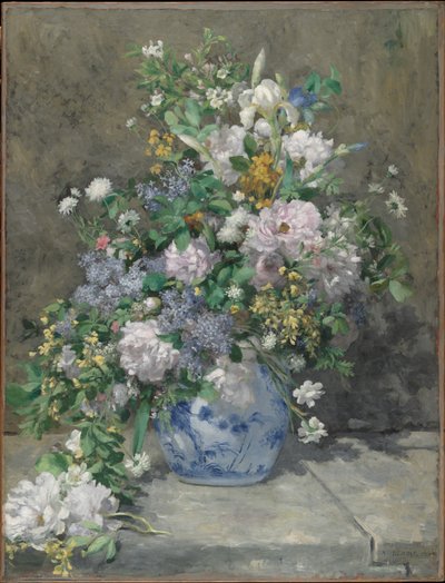Bouquet di primavera, 1866 da Pierre Auguste Renoir