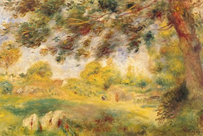 Paesaggio primaverile da Pierre Auguste Renoir