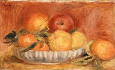 Natura Morta con Mele e Arance da Pierre Auguste Renoir