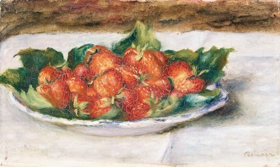 Natura morta con fragole da Pierre Auguste Renoir