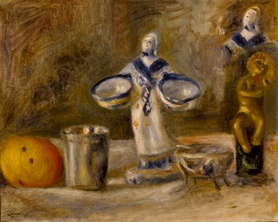 Natura Morta con Figura in Faience da Pierre Auguste Renoir