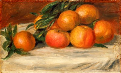 Natura morta con mele e arance da Pierre Auguste Renoir