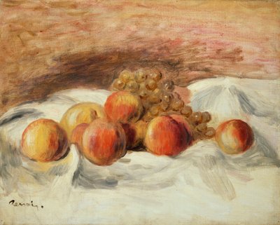 Natura morta con pesche da Pierre Auguste Renoir