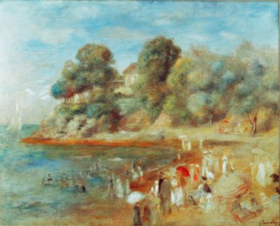 Spiaggia a Pornic da Pierre Auguste Renoir