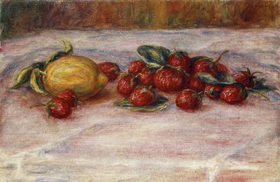 Fragole e limoni da Pierre Auguste Renoir