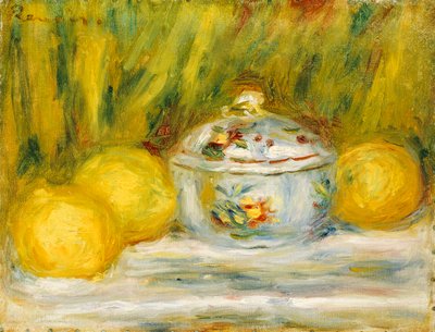 Zuccheriera e limoni, 1915 da Pierre Auguste Renoir