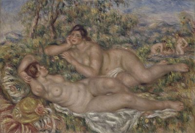 I bagnanti, c.1918-19 da Pierre Auguste Renoir