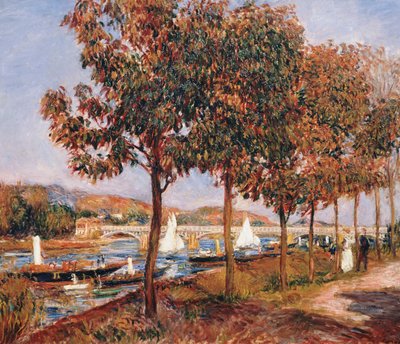 Il Ponte ad Argenteuil da Pierre Auguste Renoir