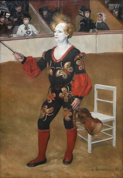 Il Clown da Pierre Auguste Renoir