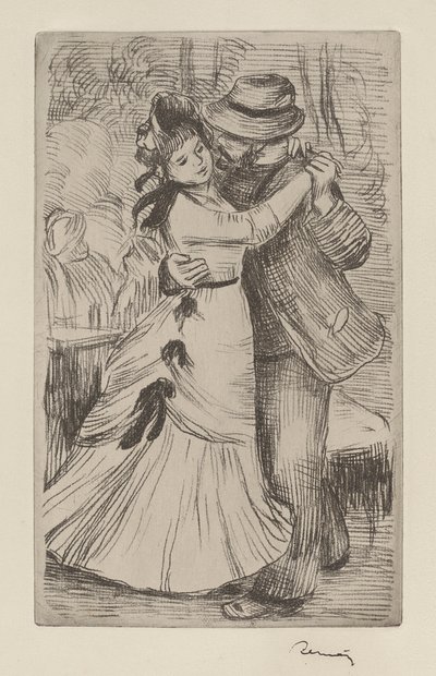 La danza campestre da Pierre Auguste Renoir