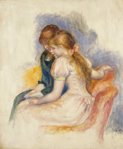 La lettura, 1890 da Pierre Auguste Renoir