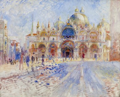 La Piazza San Marco, Venezia da Pierre Auguste Renoir
