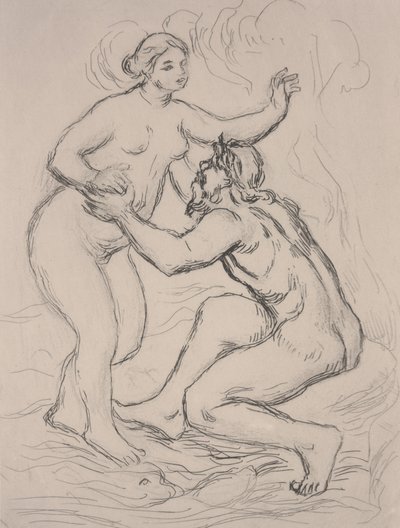 Il fiume Scamandro, c.1900 da Pierre Auguste Renoir