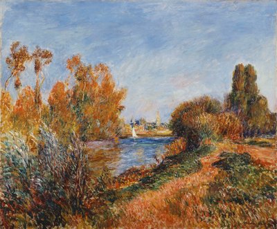 La Senna ad Argenteuil, 1888 da Pierre Auguste Renoir