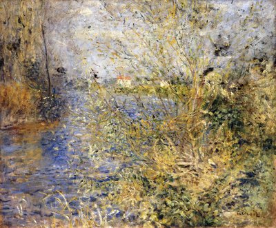 La Senna ad Argenteuil, c.1875 da Pierre Auguste Renoir