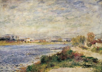 La Senna ad Argenteuil da Pierre Auguste Renoir