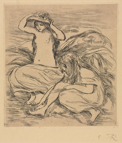 Le Due Bagnanti da Pierre Auguste Renoir