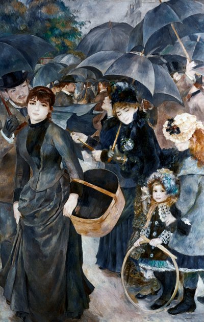 Gli ombrelli, 1881-1886 da Pierre Auguste Renoir