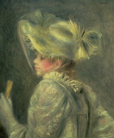 Il Cappello Bianco da Pierre Auguste Renoir