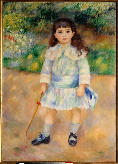 Il bambino con la frusta da Pierre Auguste Renoir